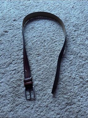 Men's Brown Leather Belt